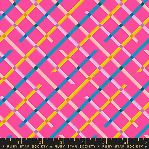 Washi Plus Off Grid Checks in Playful RS1104 13 - Ruby Star Society Sold by the Half Yard